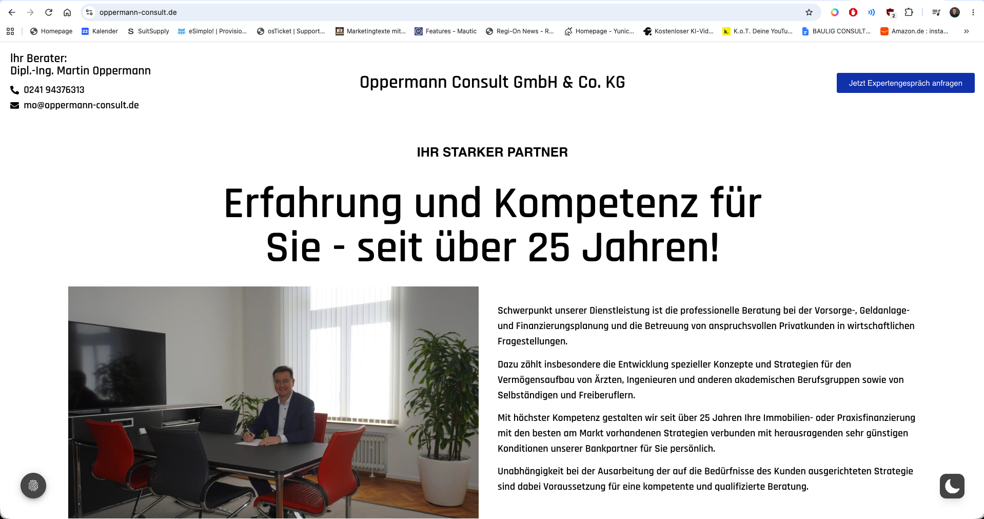 Oppermann Consult Website